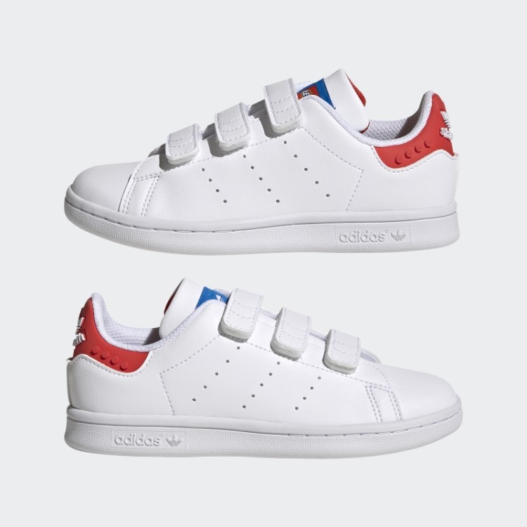 Sapatos Brancos Adidas Stan Smith X Lego Quentes