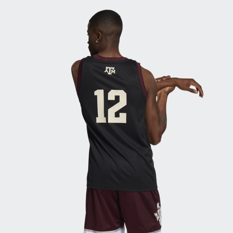 Camisa Aggies Swingman Preta Adidas