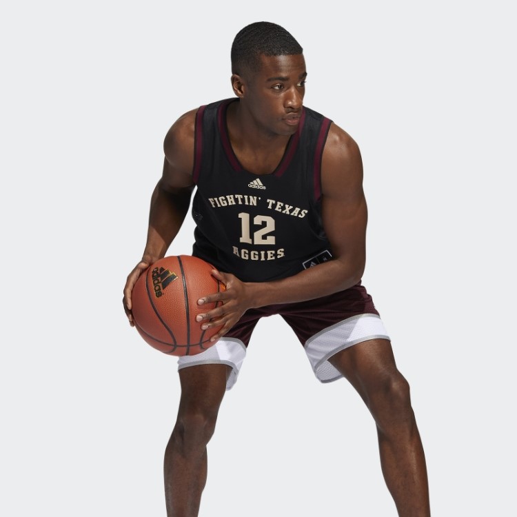 Camisa Aggies Swingman Preta Adidas