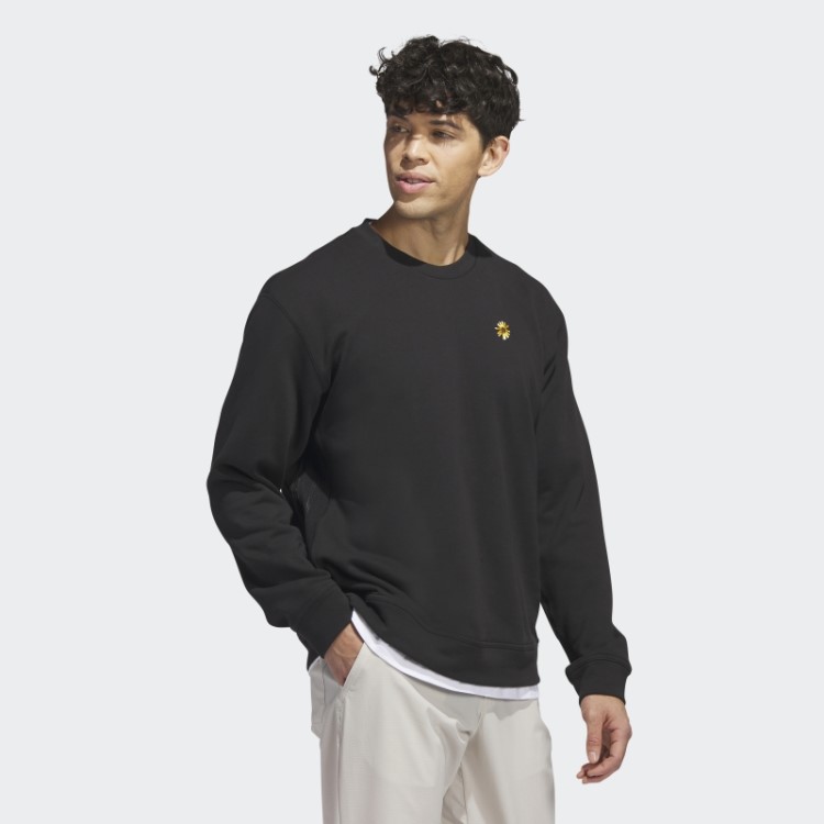 Moletom De Golfe Preto Adidas Adicross X Ardente Cart Layer