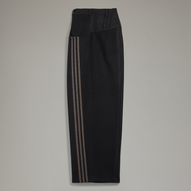 Calça De Corrida De Perna Larga Com 3 Listras Projetadas Adidas