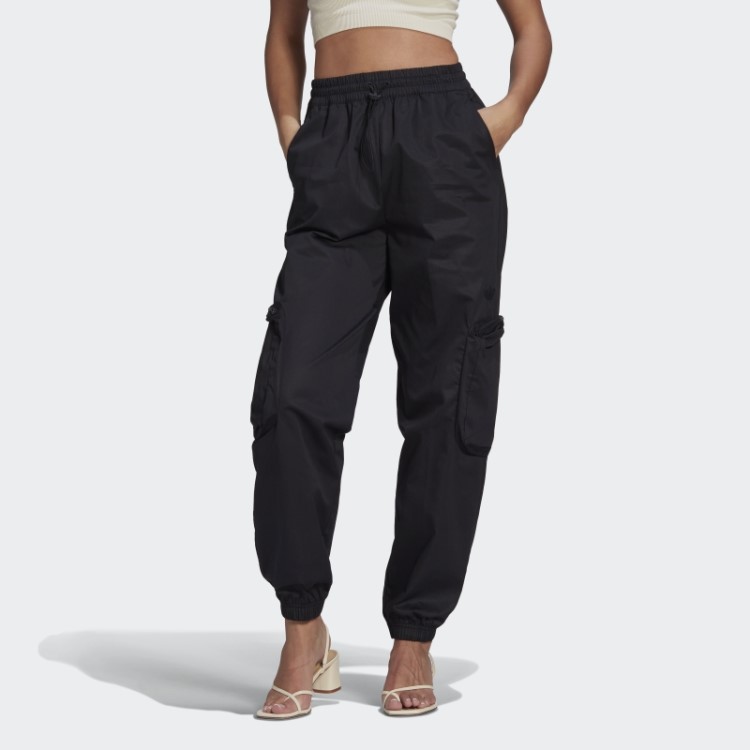 Calça Cargo Sarja Adidas Preta
