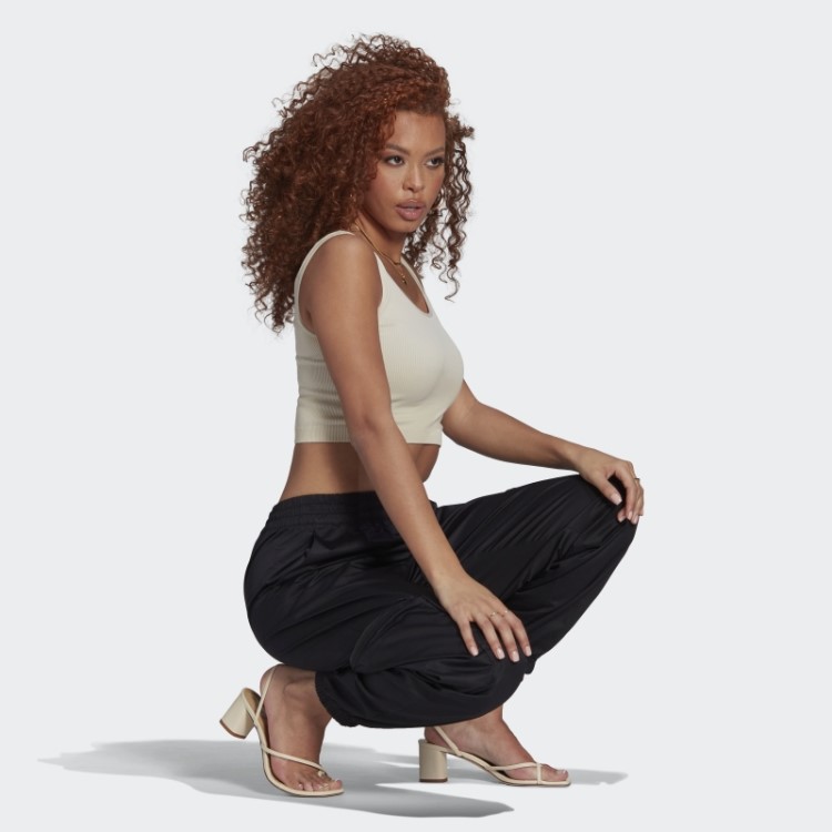 Calça Cargo Sarja Adidas Preta