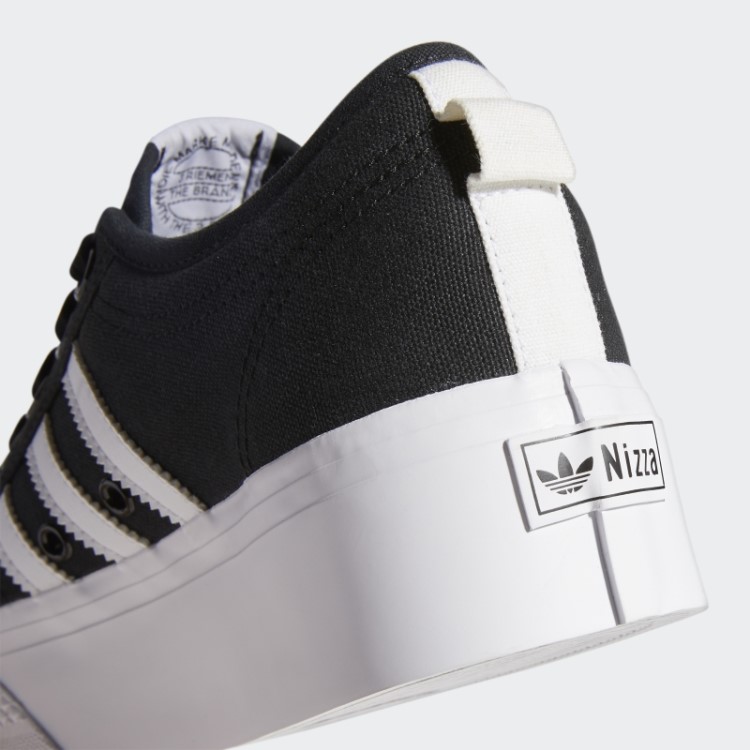 Sapato Plataforma Adidas Nizza Branco
