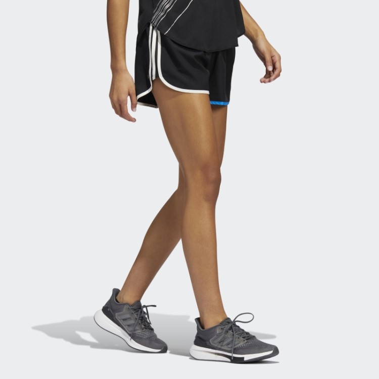 Bermuda De Corrida Preta Capaz De Grandeza Adidas