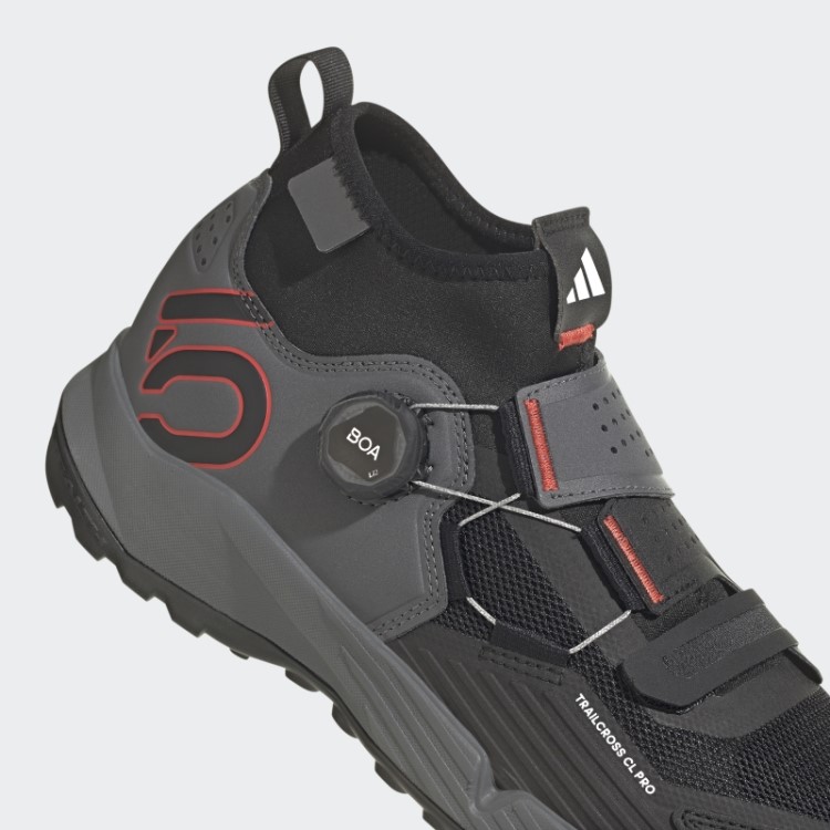 Tênis De Mountain Bike Com Clip Cinza 5.10 Trailcross Pro Adidas