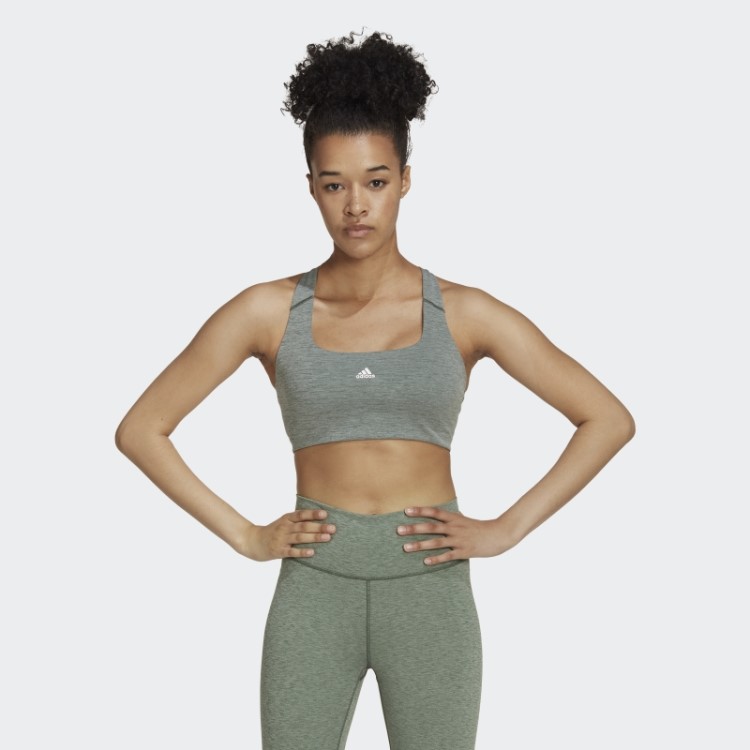 Sutiã De Suporte Médio Adidas Green Oxide Mel Powerimpact