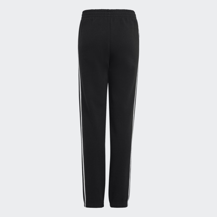 Calça De Lã Com As Três Listras Preta Adidas Essentials
