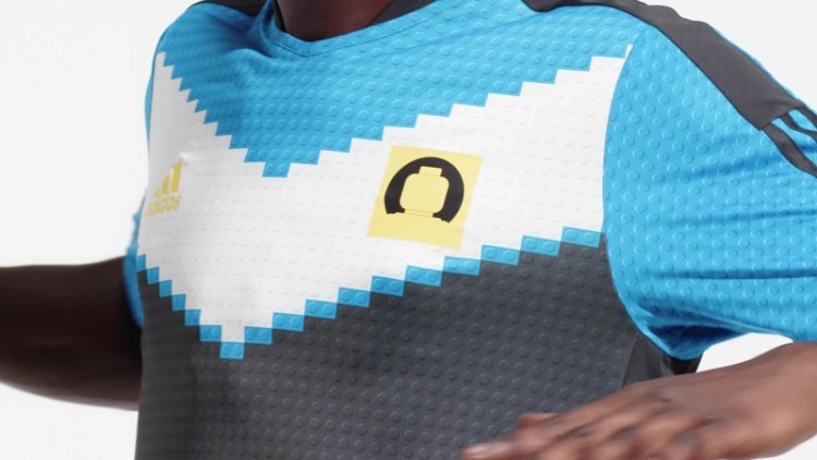 Camisa De Carbono Adidas Tiro X Lego Quente