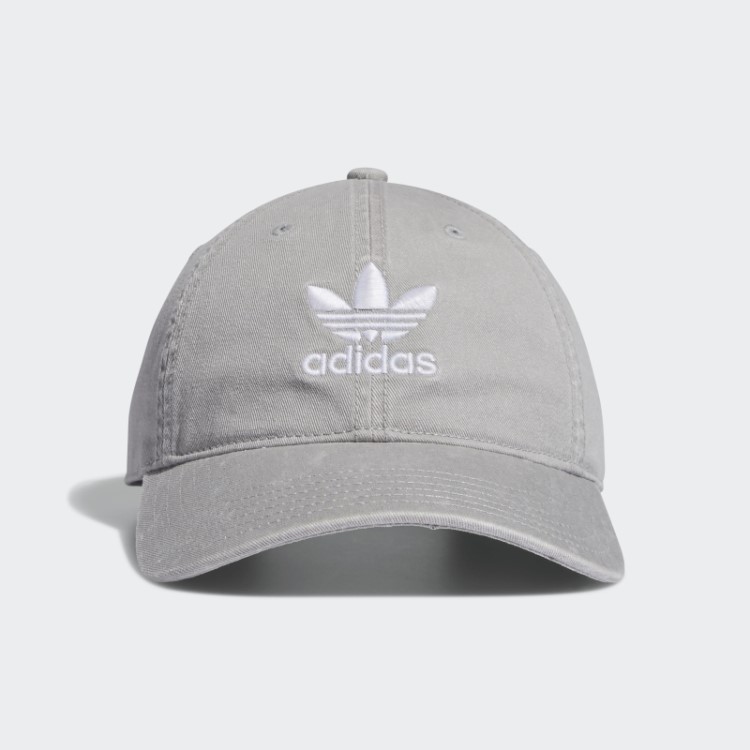 Chapéu Strapback Relaxado Adidas Pedra
