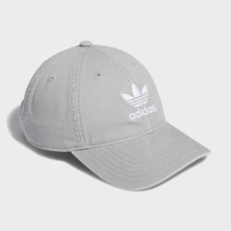 Chapéu Strapback Relaxado Adidas Pedra