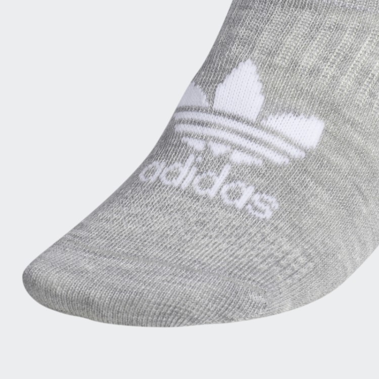 Meias Clássicas Superlite Super Invisíveis Cinza 6 Pares Adidas