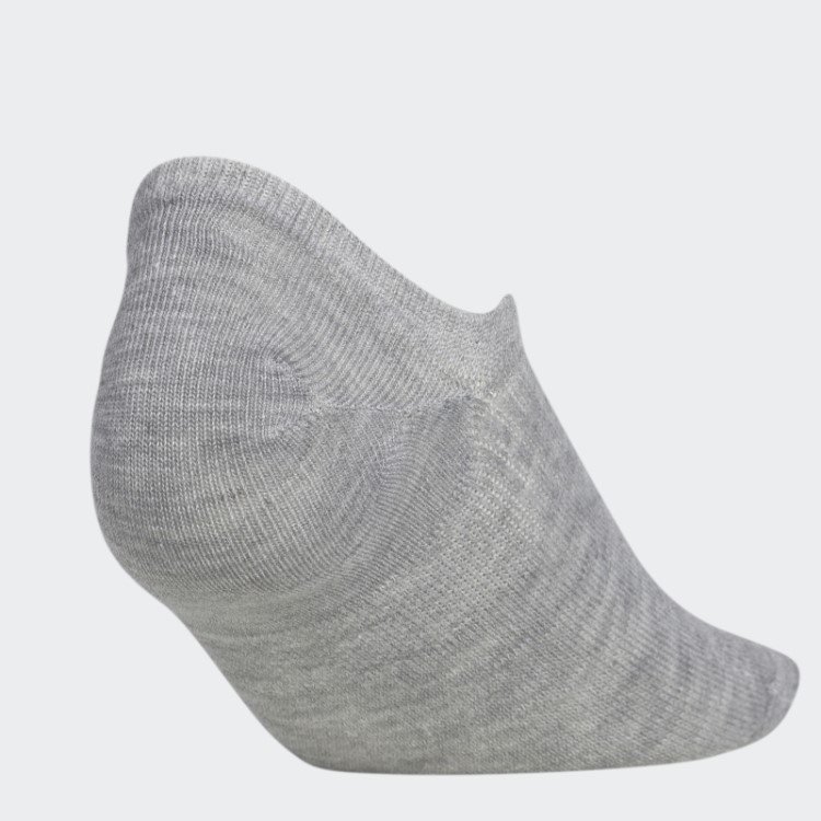 Meias Clássicas Superlite Super Invisíveis Cinza 6 Pares Adidas