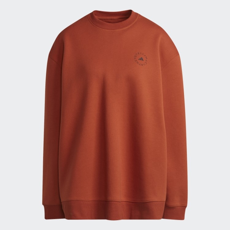 Moletom Adidas By Stella Mccartney Sc Tijolo Queimado