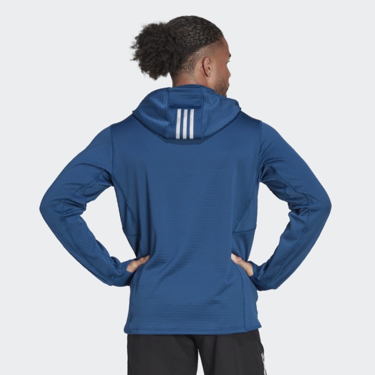 Moletom Com Capuz De Corrida X-city Adidas Moda Marinha