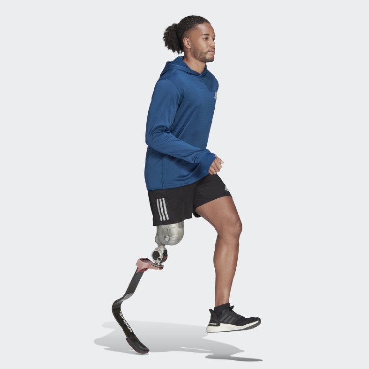 Moletom Com Capuz De Corrida X-city Adidas Moda Marinha