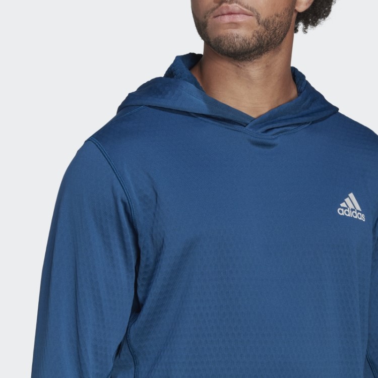 Moletom Com Capuz De Corrida X-city Adidas Moda Marinha