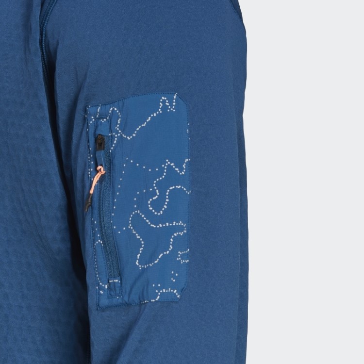 Moletom Com Capuz De Corrida X-city Adidas Moda Marinha