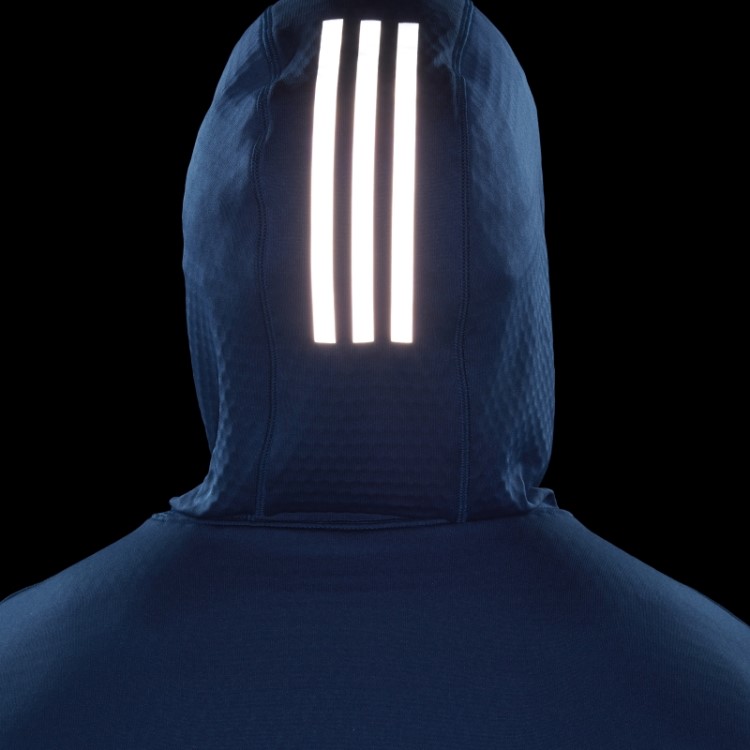 Moletom Com Capuz De Corrida X-city Adidas Moda Marinha