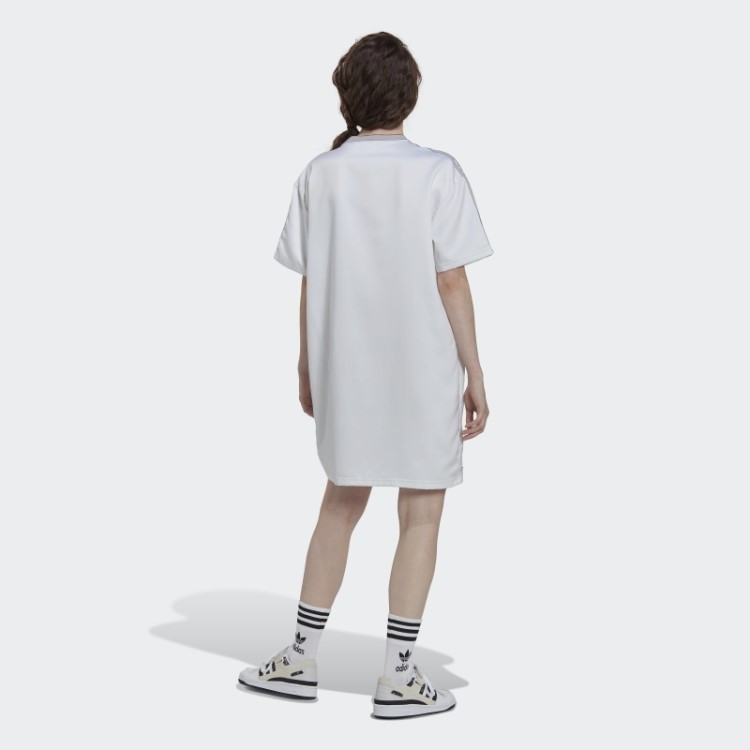Vestido Branco Adidas Sempre Original Com Renda