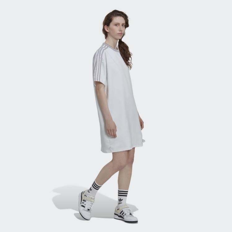 Vestido Branco Adidas Sempre Original Com Renda
