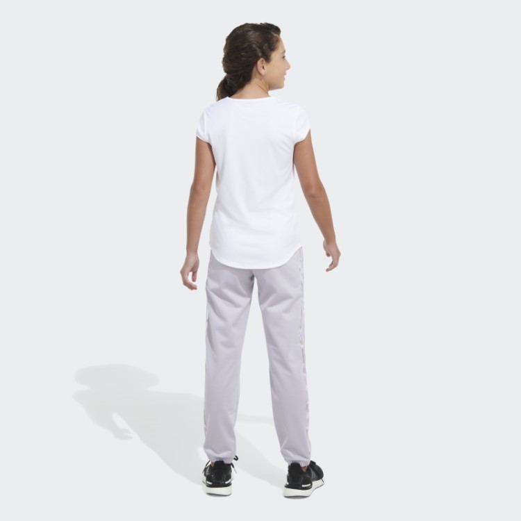 Adidas Joggers De Tricot Com Estampa De 3 Listras Tom Roxo