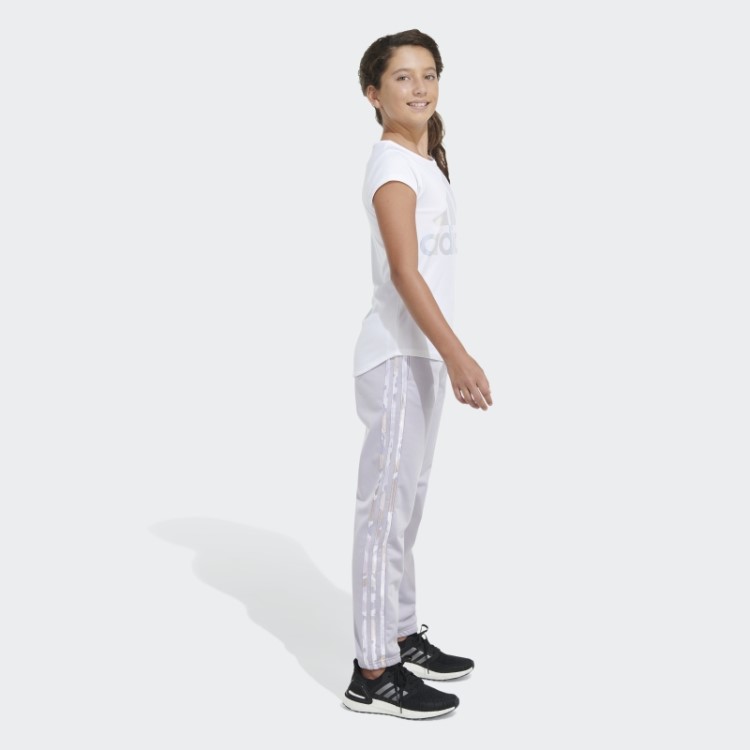 Adidas Joggers De Tricot Com Estampa De 3 Listras Tom Roxo