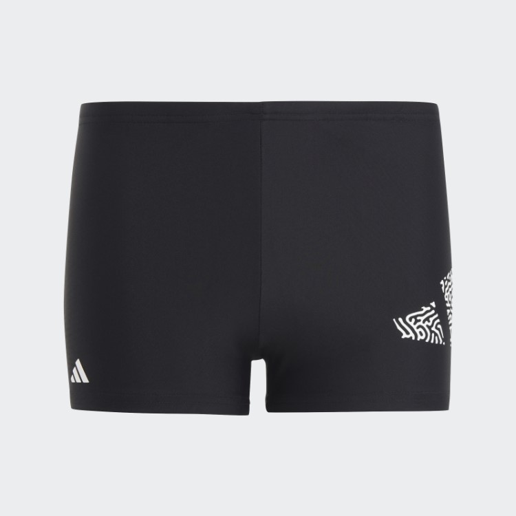 Cueca Boxer Preta Com Logo 3 Barras Adidas