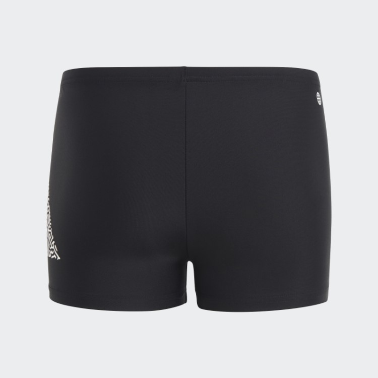 Cueca Boxer Preta Com Logo 3 Barras Adidas