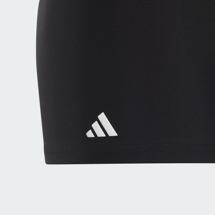 Cueca Boxer Preta Com Logo 3 Barras Adidas
