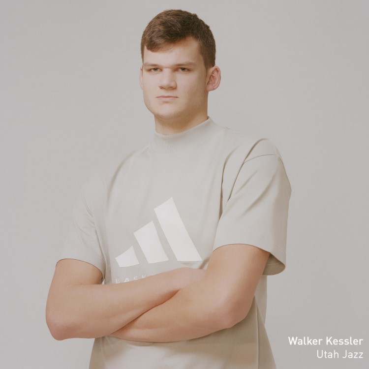 Camiseta De Basquete Adidas Cinza Metal Fashion