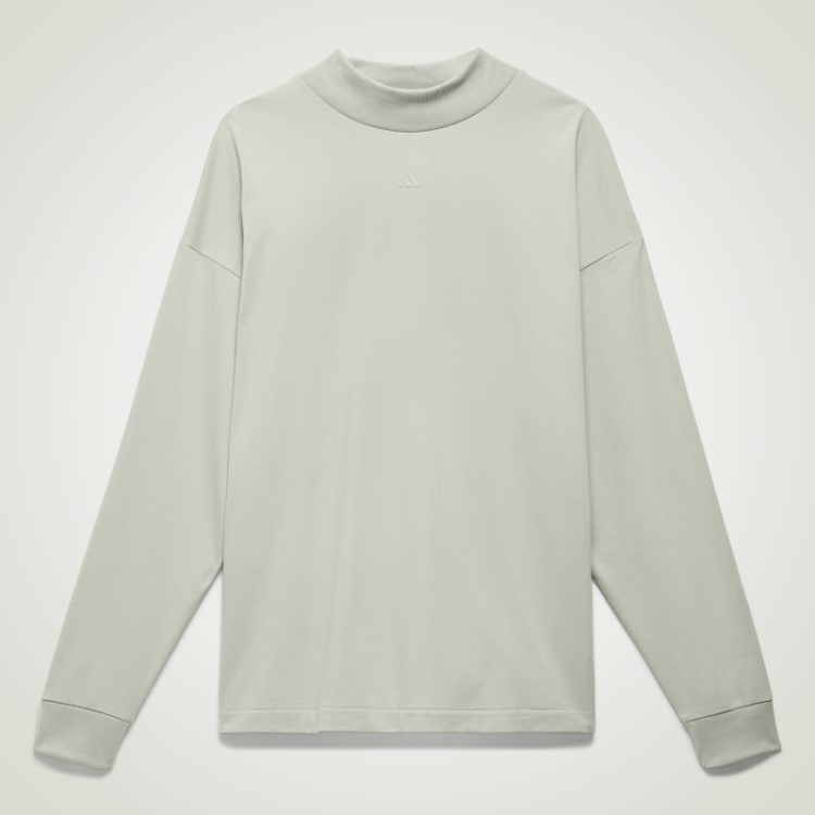 Camiseta De Manga Longa De Basquete Verde Quente Da Adidas