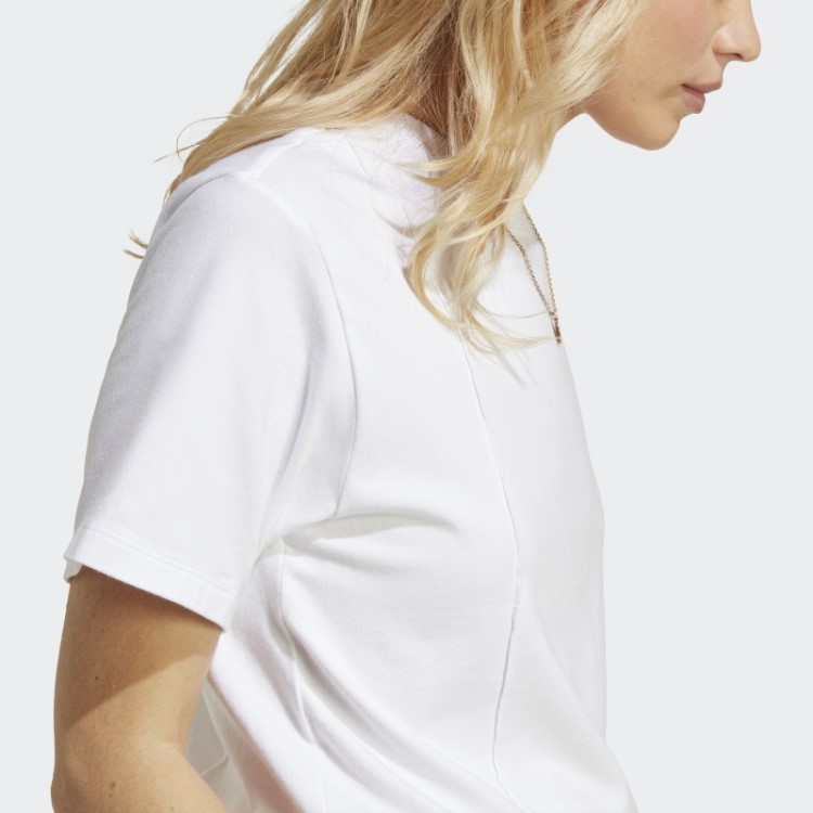 Camiseta Branca Premium Essentials Adidas