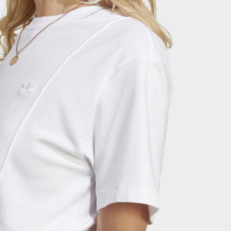 Camiseta Branca Premium Essentials Adidas
