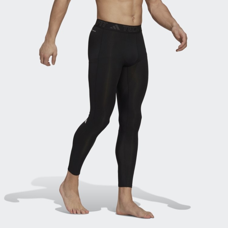 Meia-calça Preta Adidas Techfit Aeroready Training