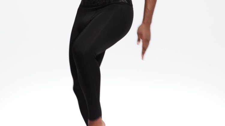 Meia-calça Preta Adidas Techfit Aeroready Training