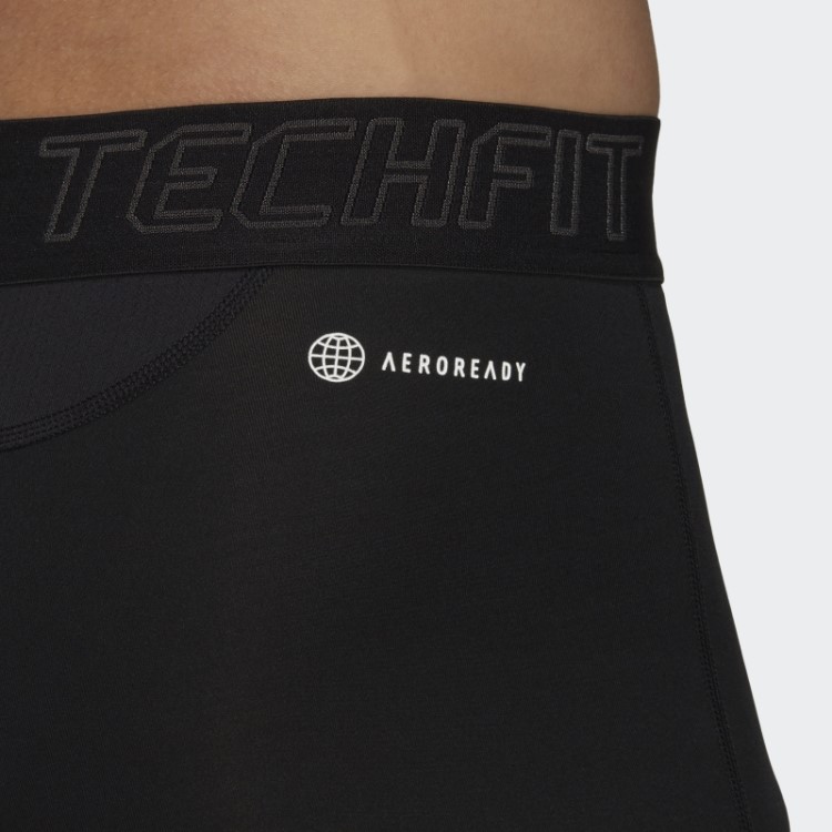Meia-calça Preta Adidas Techfit Aeroready Training