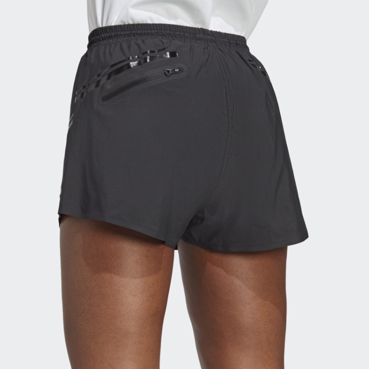 Bermuda De Corrida Adidas By Stella Mccartney Preta Truepace Quente