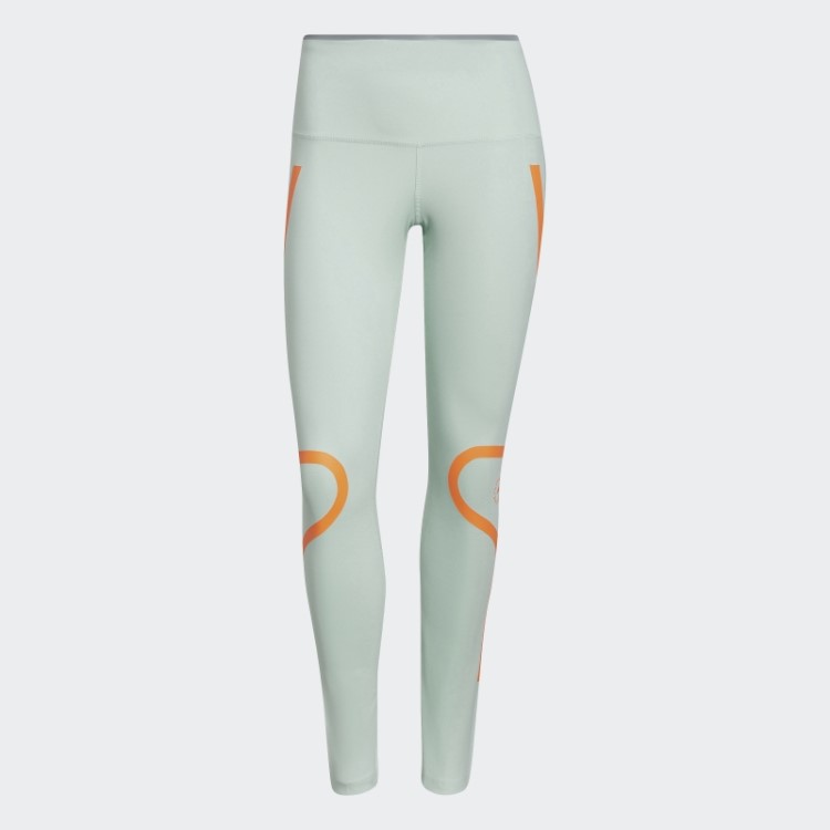 Leggings De Corrida Adidas By Stella Mccartney Truepace Frozen Green Hot