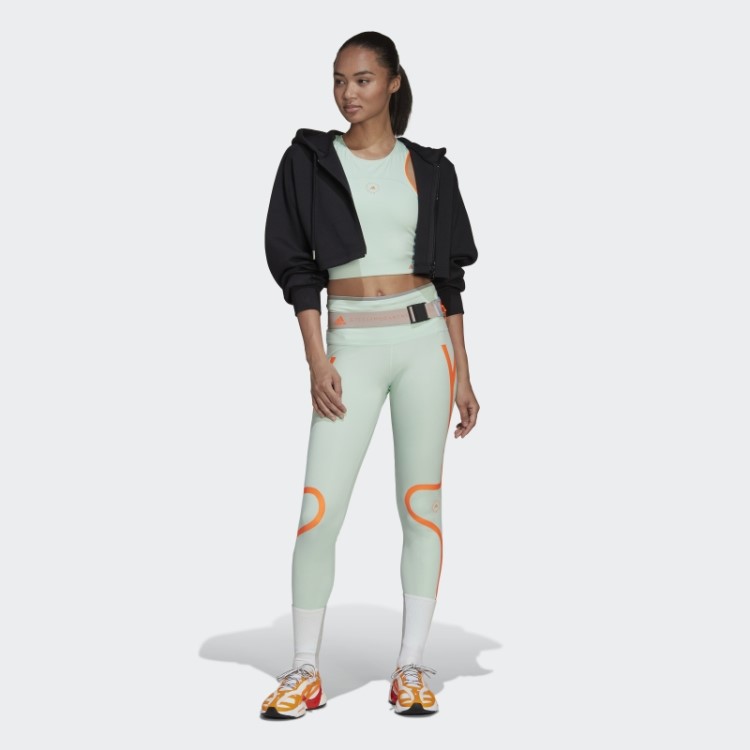 Leggings De Corrida Adidas By Stella Mccartney Truepace Frozen Green Hot