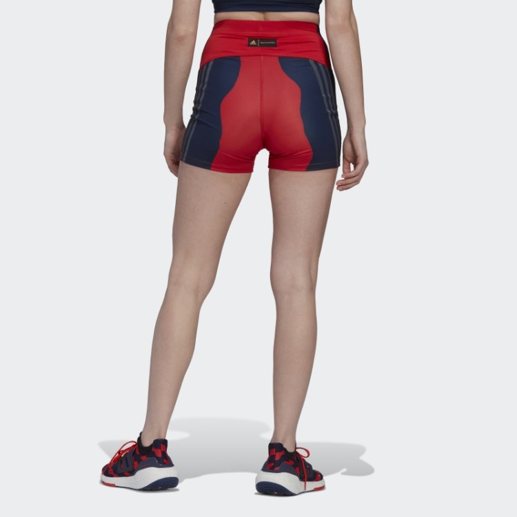 Bermuda De Ciclismo Vermelha Exuberante Marimekko Run Icons Da Adidas