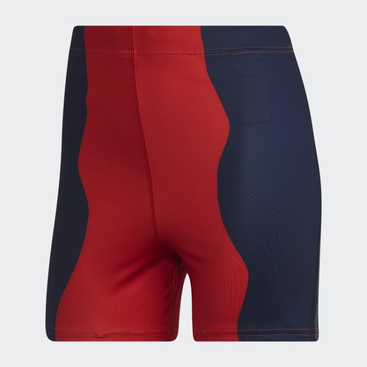 Bermuda De Ciclismo Vermelha Exuberante Marimekko Run Icons Da Adidas