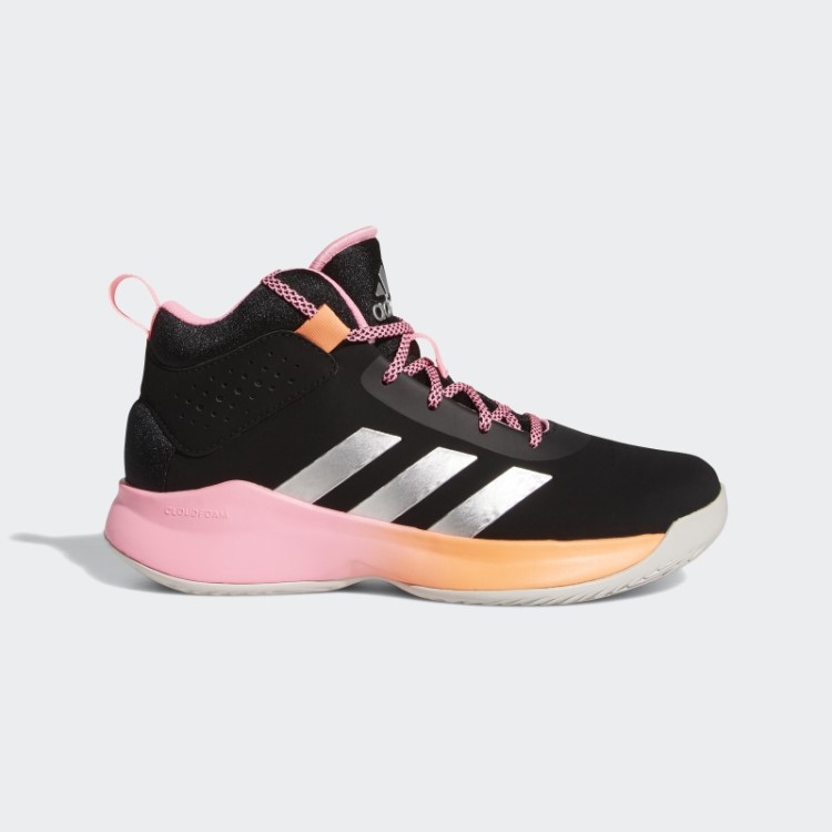 Tênis De Basquete Adidas Cross Em Up 5 Largo Preto
