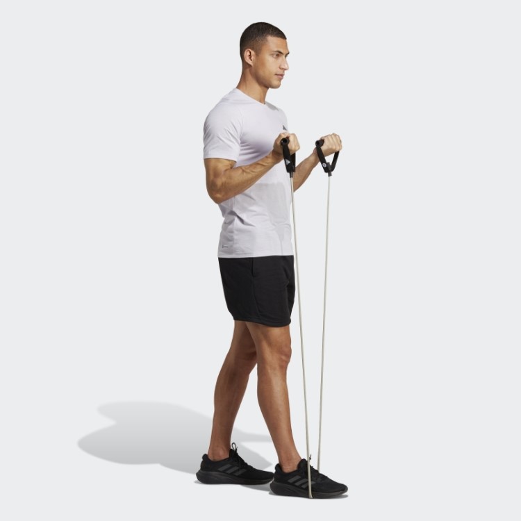 Camiseta De Treino Adidas Train Essentials Feelready Silver Dawn