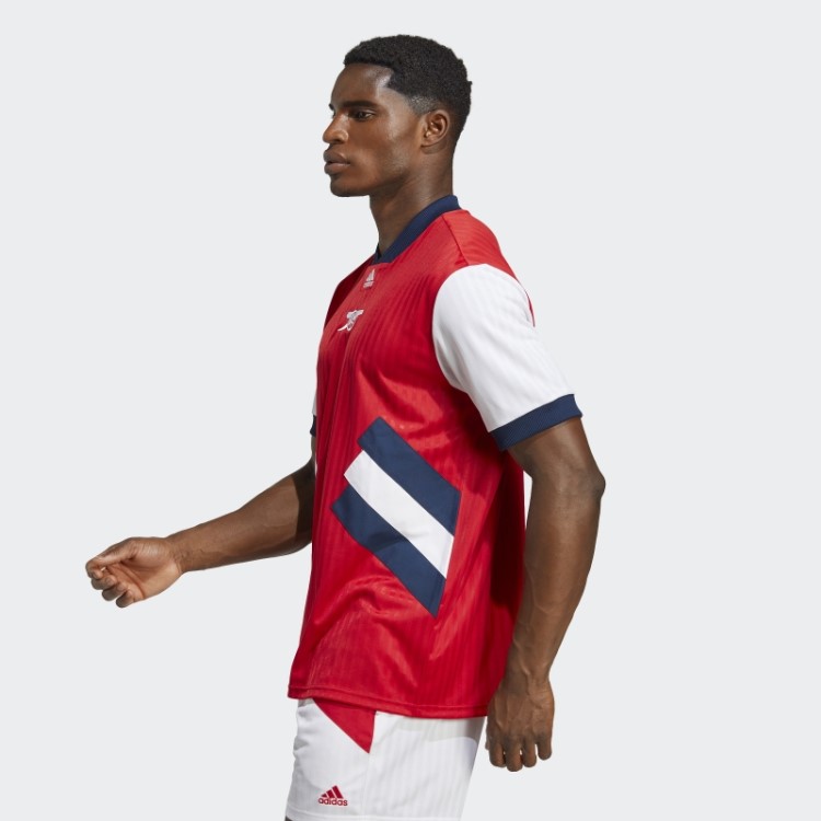 Camisa ícone Do Arsenal Escarlate Adidas