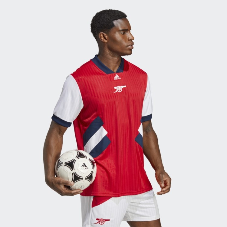 Camisa ícone Do Arsenal Escarlate Adidas
