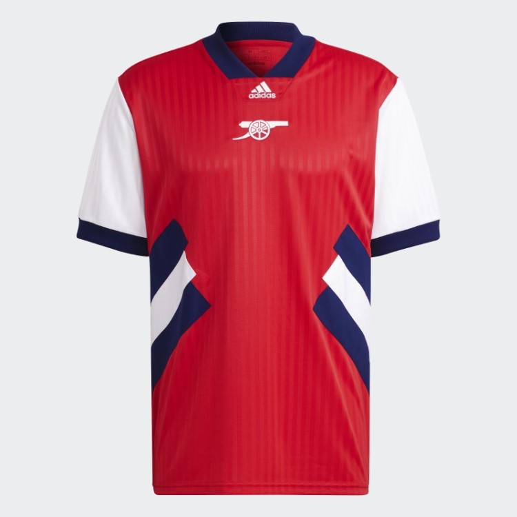 Camisa ícone Do Arsenal Escarlate Adidas