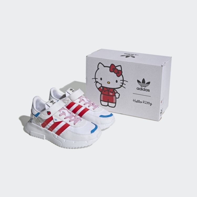 Tênis Branco Adidas Hello Kitty Retropy F2