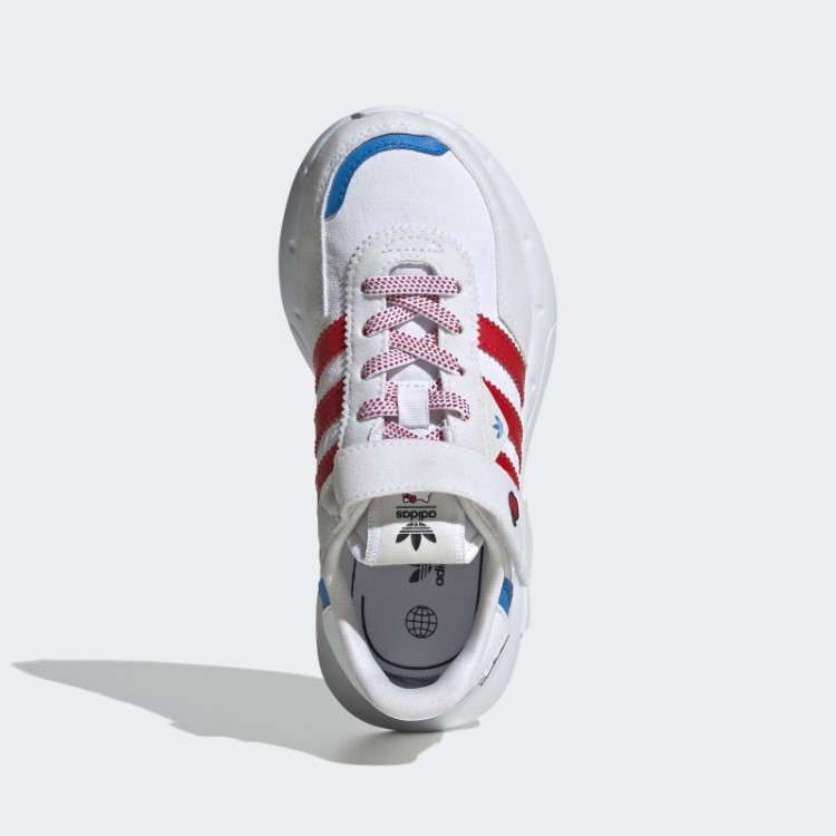 Tênis Branco Adidas Hello Kitty Retropy F2