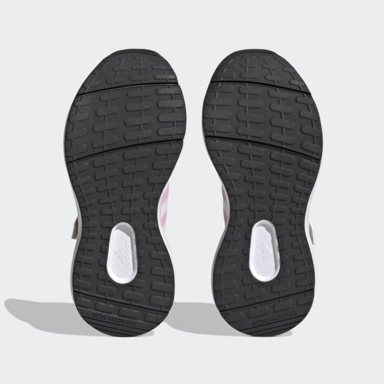 Tênis Fortarun 2.0 Cloudfoam Elástico Com Tira Superior Em Renda Adidas Cinza